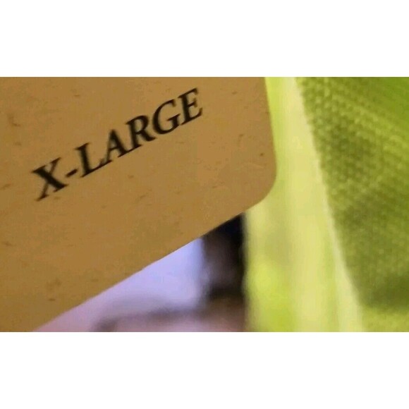 Duck Head Shirt Men's Extra Large Neon Green Short Sleeve New With Tags - Picture 9 of 9